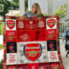 arsenal f c quilt blanket 1621597004