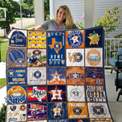 Houston Astros Lover Blanket Quilt Rze2