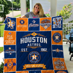 Houston Astros Blanket Quilt Rze2