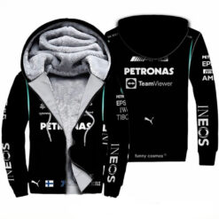 Mercedes-AMG Petronas Black Fleece Jacket Rze2