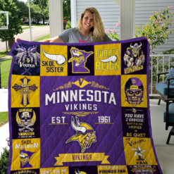 Minnesota Vikings 1 Blanket Quilt TN