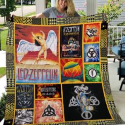 Led Zeppelin 4 Blanket Quilt Rze1