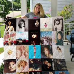 Barbra Streisand 2 Blanket Quilt TN