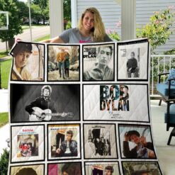Bob Dylan Quilt Blanket Quilt Rze2