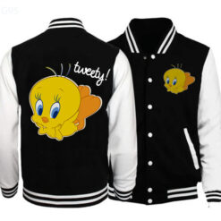Tweety Bird a1 Baseball Jacket Rze1