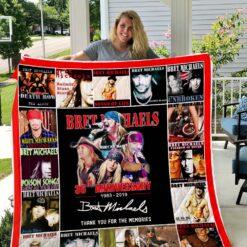 Bret Michaels Blanket Quilt H23