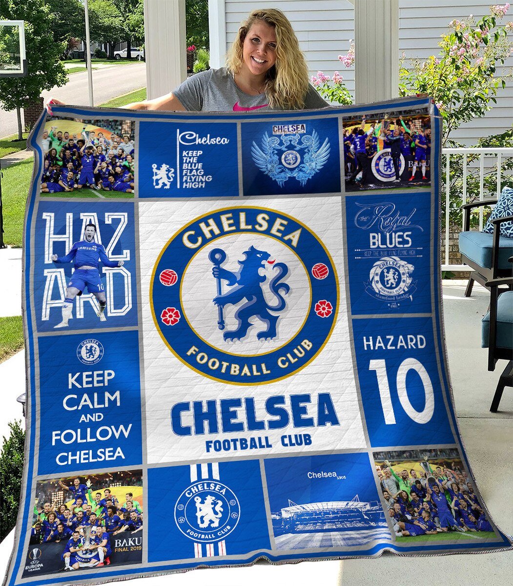 bsc05hd0lbfm80jh46dg Chelsea Football Club All Season Plus Size Quilt Blanket
