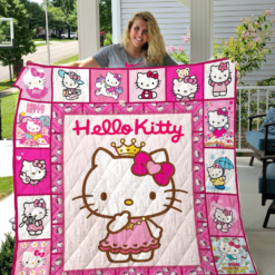Hello Kitty Blanket Quilt D22