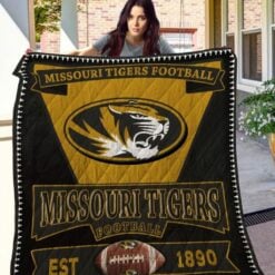 Missouri Tigers Blanket Quilt D22