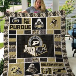 Purdue Boilermakers 1 Blanket Quilt Rze1
