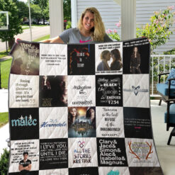 Shadowhunters Blanket Quilt Rze1