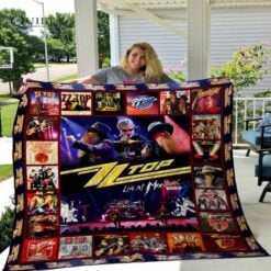 Zz Top 1 Blanket Quilt Rze1