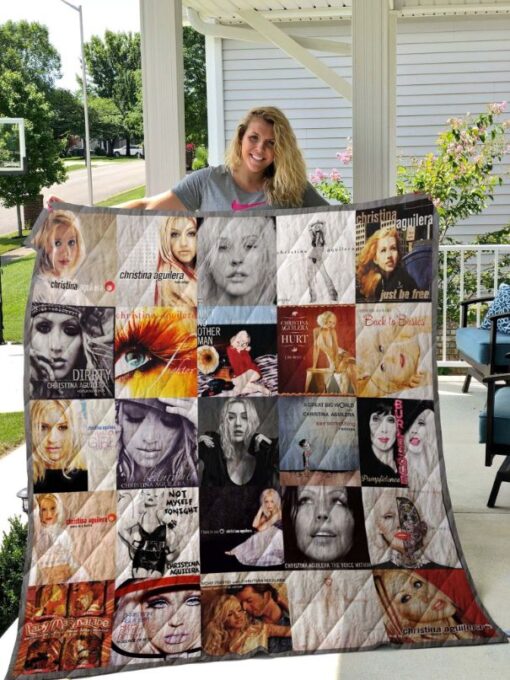 christina aguilera albums quilt blanketuegiz