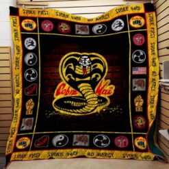 Cobra Kai Blanket Quilt H23