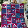 Colorado Avalanche Blanket Quilt TN