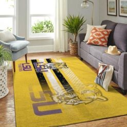 LSU Tigers Football Area Rugs TN