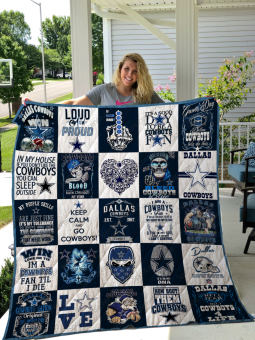 dallas cowboys quilt blanket 02