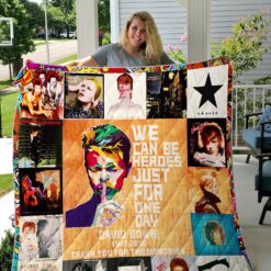 David Bowie Lover Blanket Quilt H23
