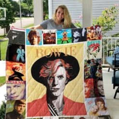David Bowie Quilt Blanket Quilt H23