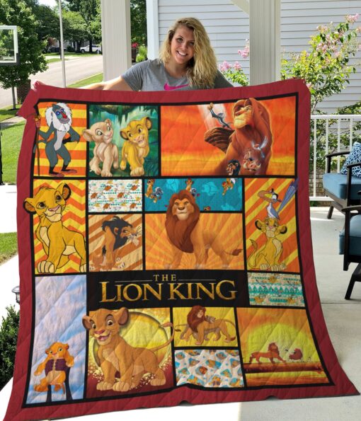 disney the lion king simba quilt blanket best gifts for fans birthday family 1621699964