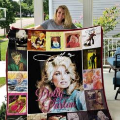 Dolly Parton Blanket Quilt TN
