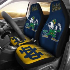 Notre Dame Fighting Irish Car Seat Covers Rze1