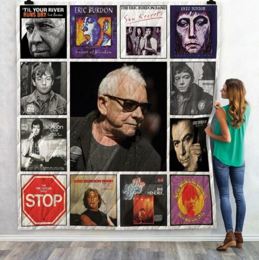 eric burdon best albums quilt blanket 02 on sale now design by dalabshopcom 7664 89594.1609734084