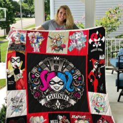 Harley Quinn 1 Blanket Quilt Rze1