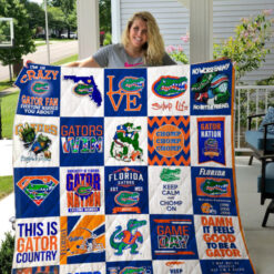 Florida Gators Lover Blanket Quilt TN