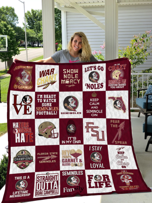 florida state seminoles quilt blanket 02 1621679719