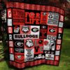 Georgia Bulldogs 1 Quilt Blanket Quilt D22