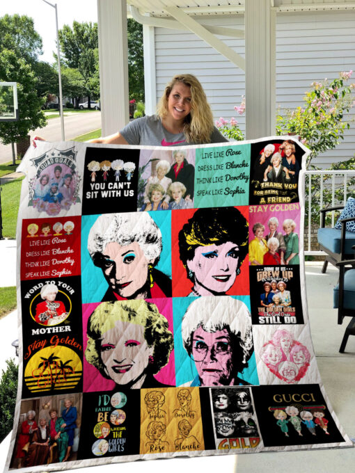 golden girls quilt blanket 0332 1574351411