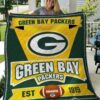 Green Bay Packers Love g1 Blanket Quilt Rze1