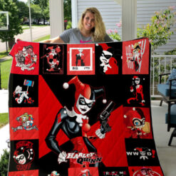Harley Quinn 2 Blanket Quilt Rze1
