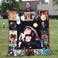 Nancy Wilson Heart Blanket Quilt Rze2