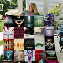 Imagine Dragons 3 Quilt Blanket D222
