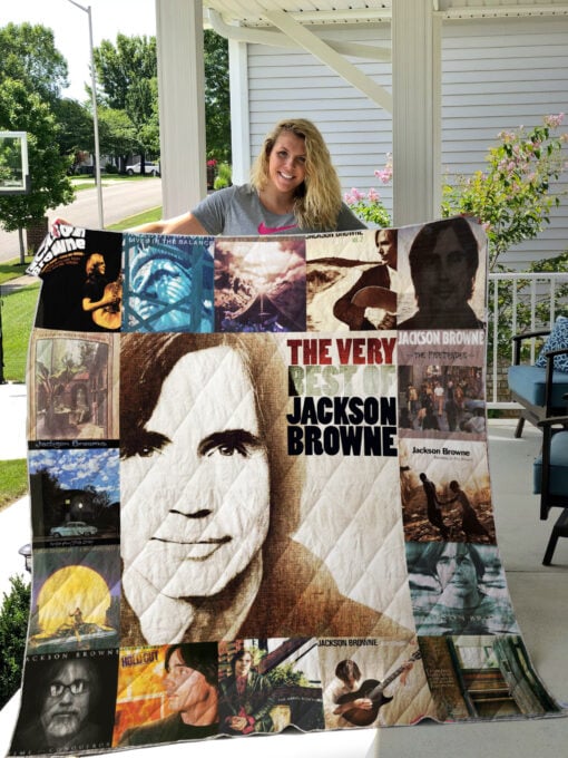 jackson browne albums quilt blanket for fans ver 17