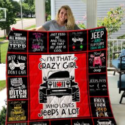 Jeep Jeep Blanket Quilt Rze2