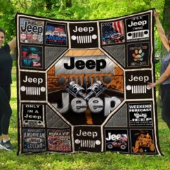 Jeep  Lover Car Blanket Quilt  Rze2