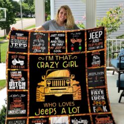 Jeep Blanket Quilt Rze2