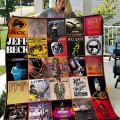 Jeff Beck Lover Blanket Quilt TN