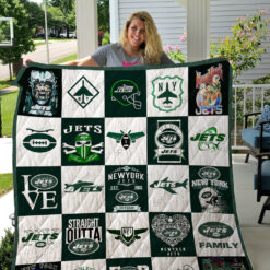 New York Jets Quilt  Blanket Quilt Rze2