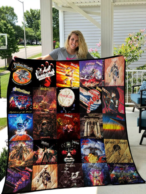 judas priest quilt blanket 0788 1570766196