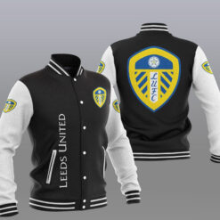 Leeds United Baseball Jacket Rze2