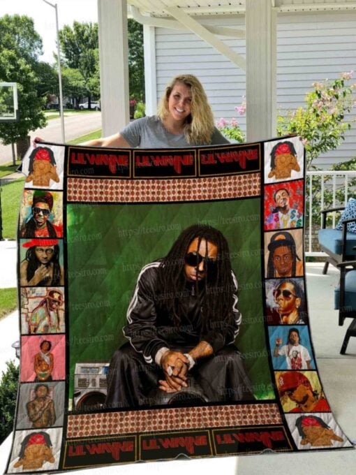 lil wayne illus 3d quilt blanket 0