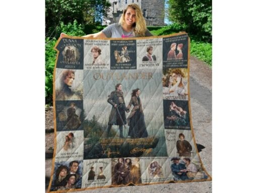 limited edition outlander quilt blanketguzk9