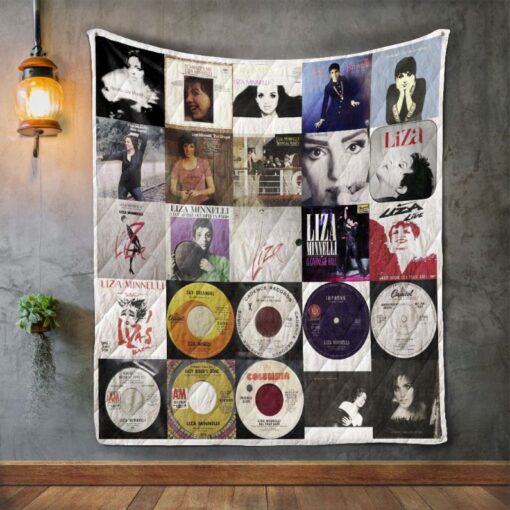 liza minnelli quilt blanketzmzyc