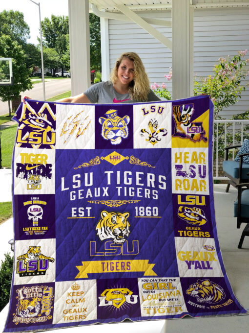 lsu tigers quilt blanket 01