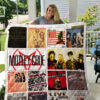 Motley Crue 2 Quilt Blanket Rze1