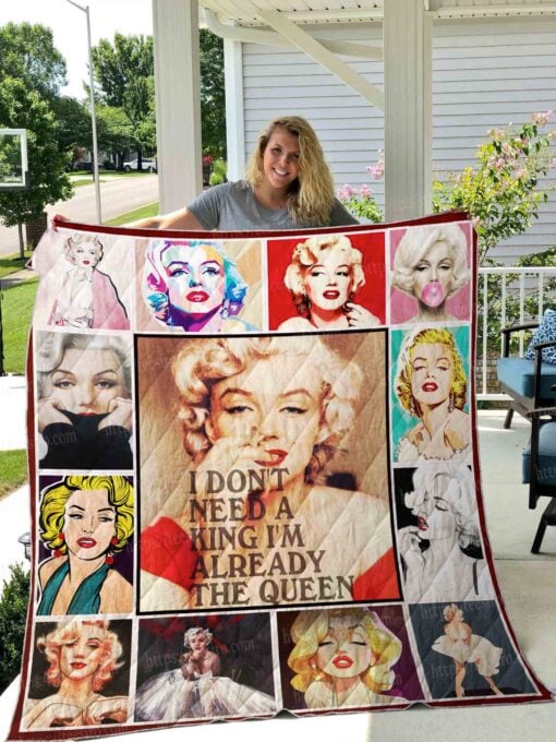 marilyn monroe quilt blanket 01 F63DC2